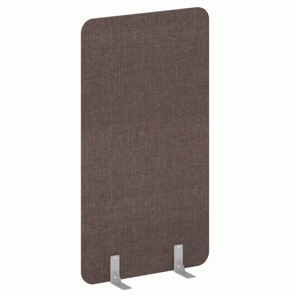 Перегородки на металлических опорах на фетровых подпятниках