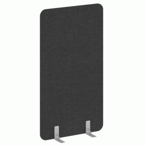 Перегородки на металлических опорах на фетровых подпятниках