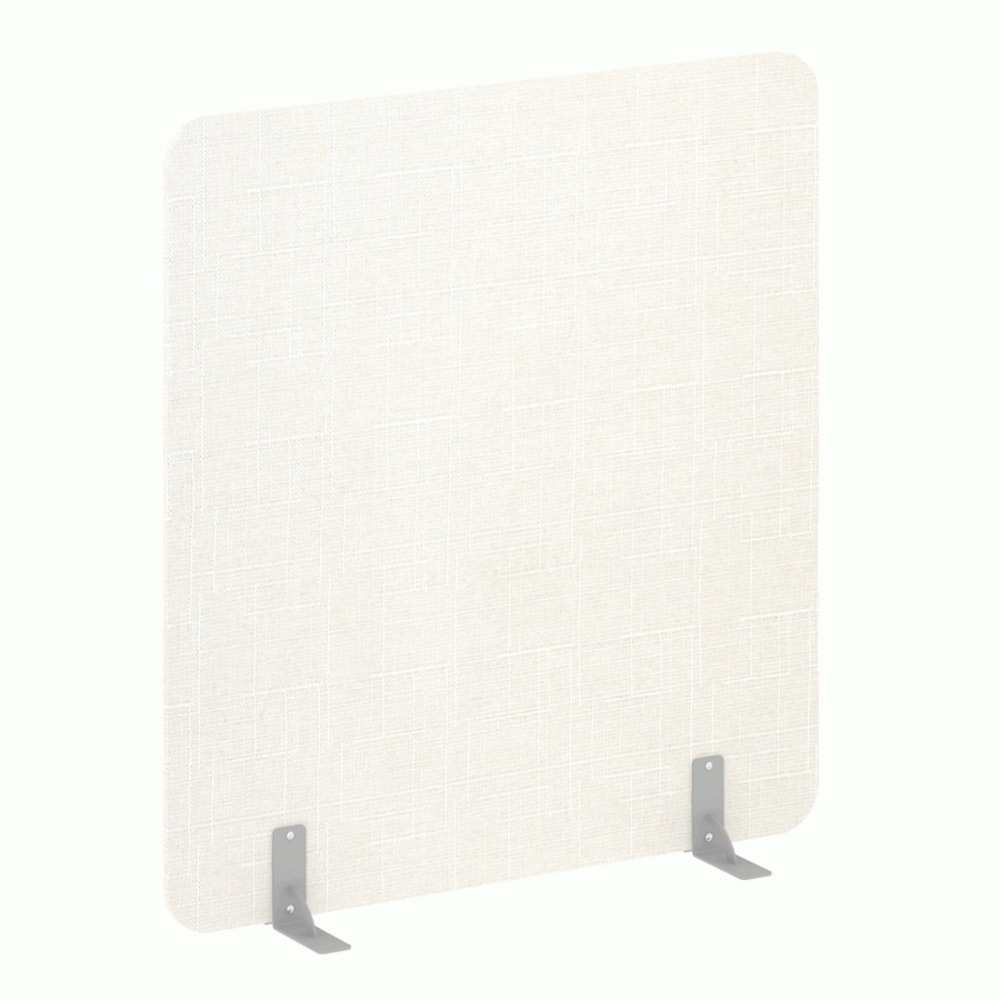 Перегородки на металлических опорах на фетровых подпятниках