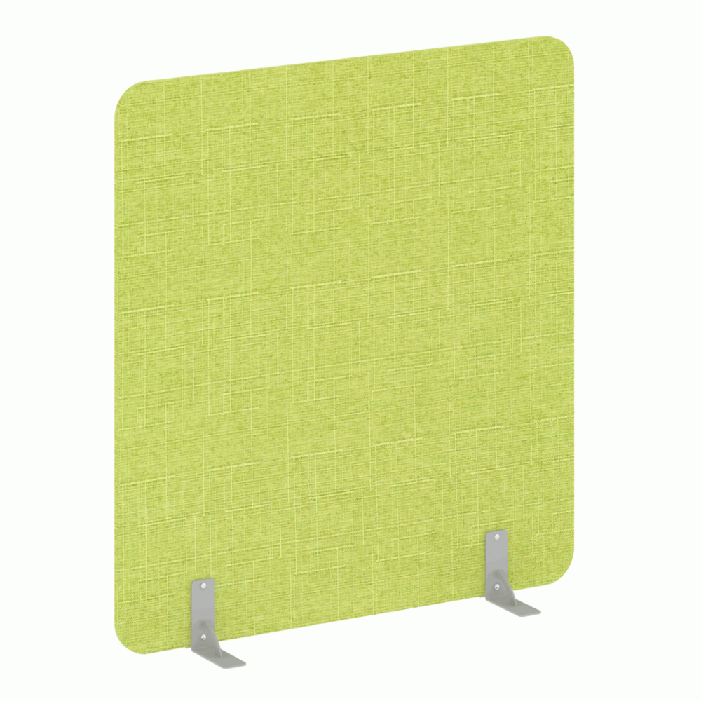 Перегородки на металлических опорах на фетровых подпятниках