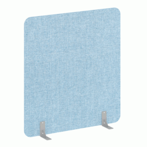 Перегородки на металлических опорах на фетровых подпятниках