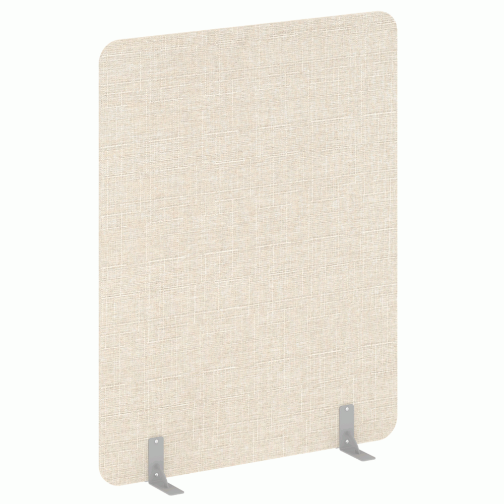 Перегородки на металлических опорах на фетровых подпятниках