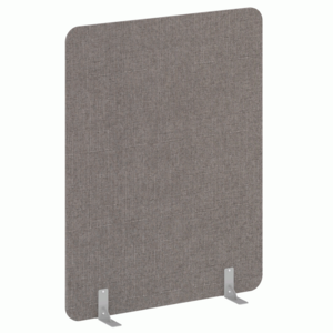 Перегородки на металлических опорах на фетровых подпятниках