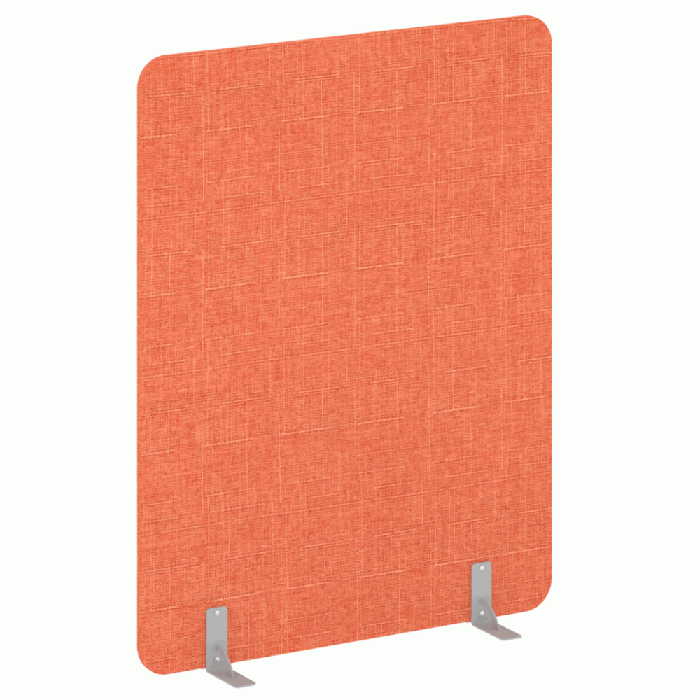 Перегородки на металлических опорах на фетровых подпятниках