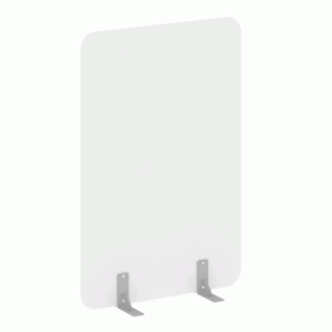 Перегородки на металлических опорах на фетровых подпятниках