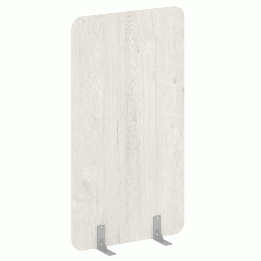 Перегородки на металлических опорах на фетровых подпятниках