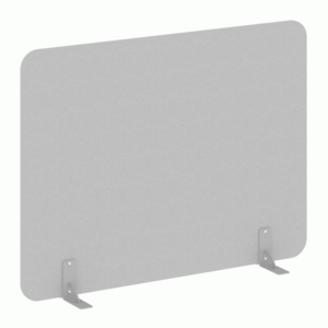 Перегородки на металлических опорах на фетровых подпятниках