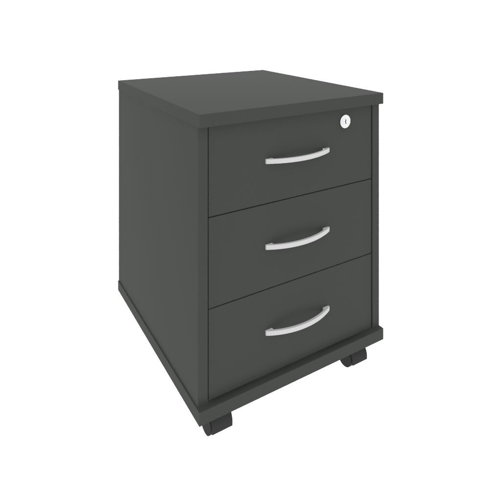 Тумба подкатная 3 ящ. с фолдингом