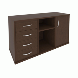 Тумба под оргтехнику с фолдингом