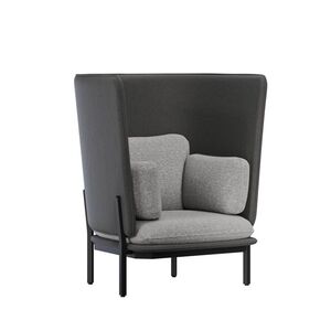 Диван одноместный с высокой спинкой