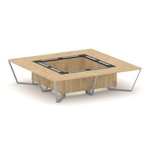 Стол переговорный квадратный