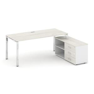 Style Project Direct Lux Стол письменный с греденцией правой