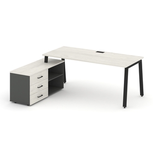 Style Project Direct Стол письменный с греденцией левой