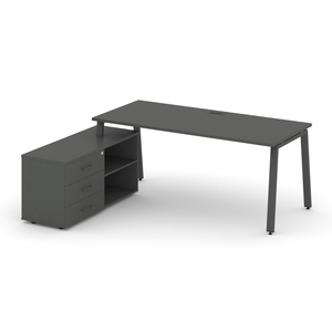 Style Project Direct Стол письменный с греденцией левой