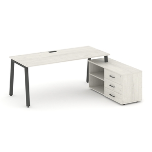 Style Project Direct Стол письменный с греденцией правой