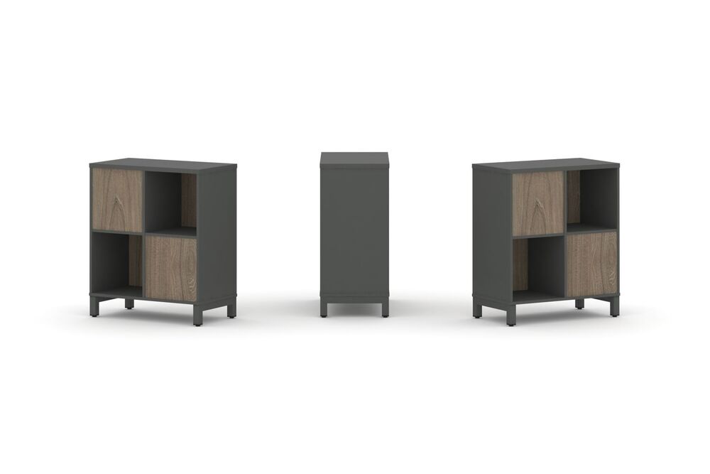 Набор стеллажа двухстороннего, 2 яруса