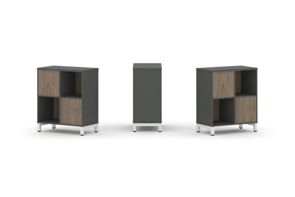 Набор стеллажа двухстороннего, 2 яруса