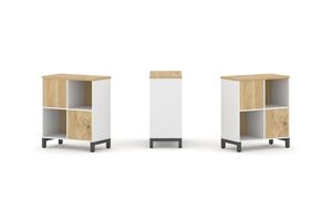 Набор стеллажа двухстороннего, 2 яруса