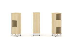 Набор стеллажа двухстороннего, 3 яруса