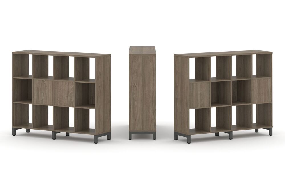 Набор стеллажа двухстороннего, 3 яруса