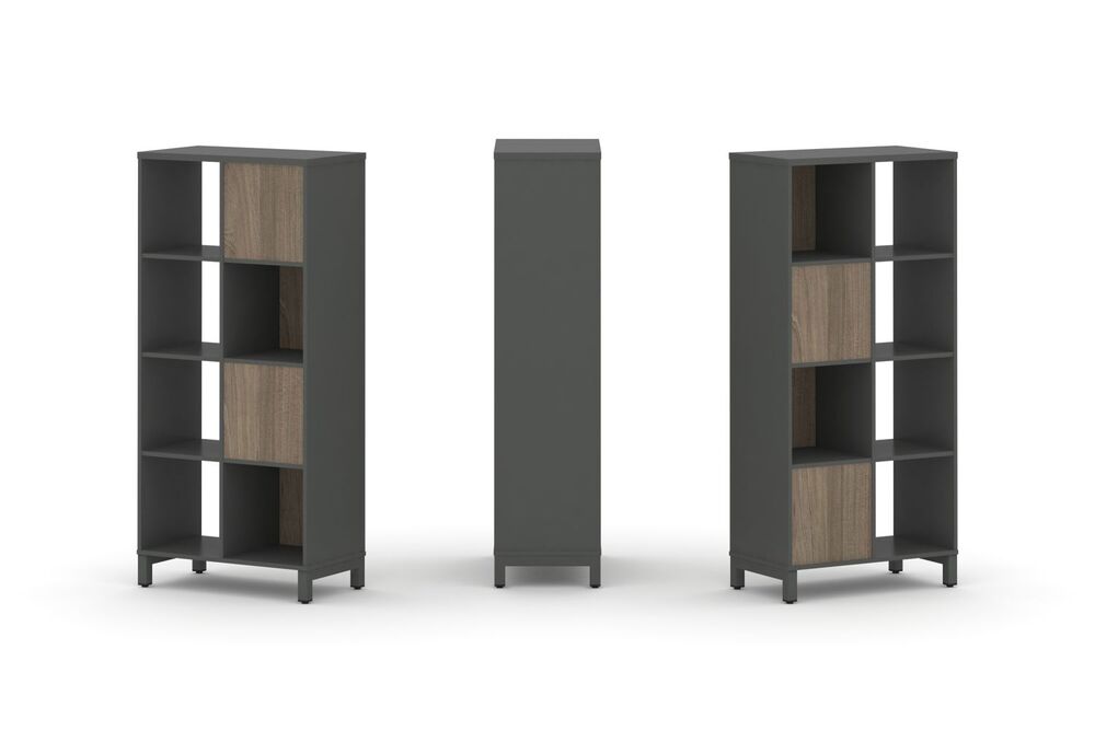 Набор стеллажа двухстороннего, 4 яруса