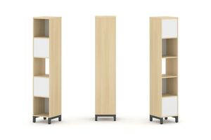 Набор стеллажа двухстороннего, 5 ярусов