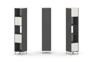 Набор стеллажа двухстороннего, 5 ярусов