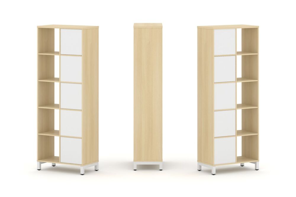 Набор стеллажа двухстороннего, 5 ярусов