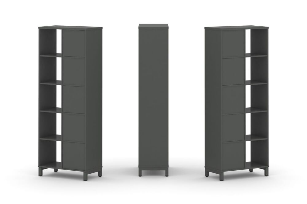 Набор стеллажа двухстороннего, 5 ярусов