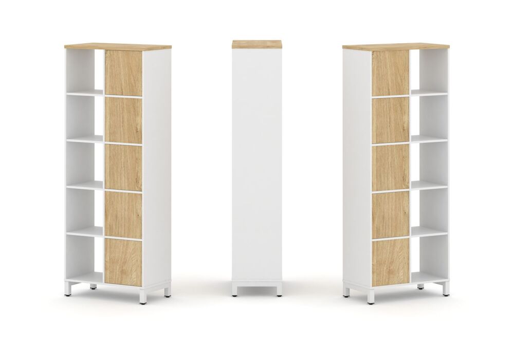 Набор стеллажа двухстороннего, 5 ярусов