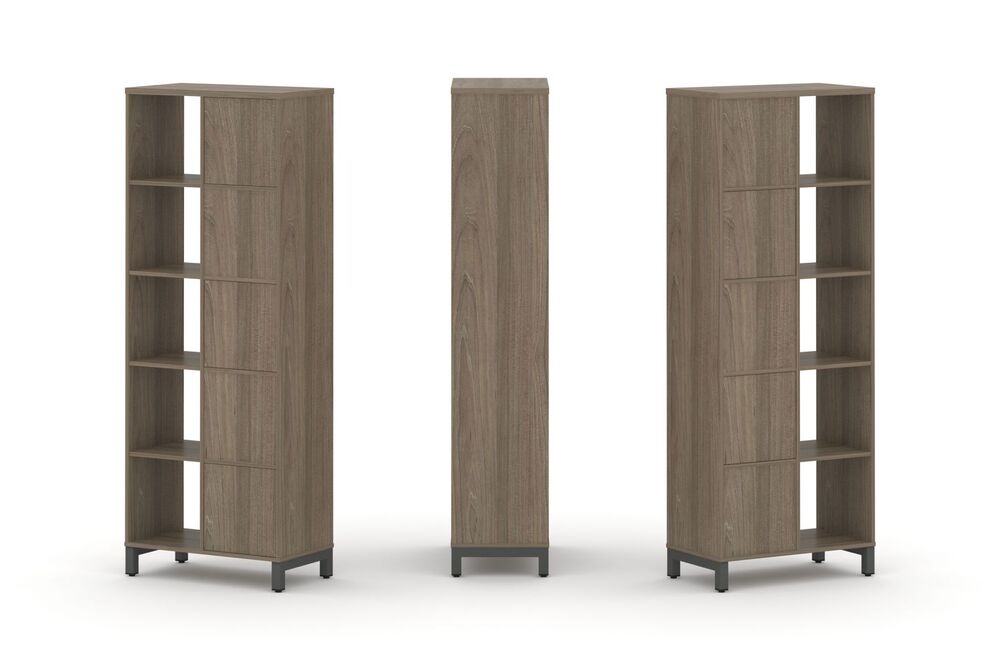 Набор стеллажа двухстороннего, 5 ярусов