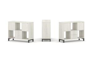 Набор стеллажа одностороннего, 2 яруса