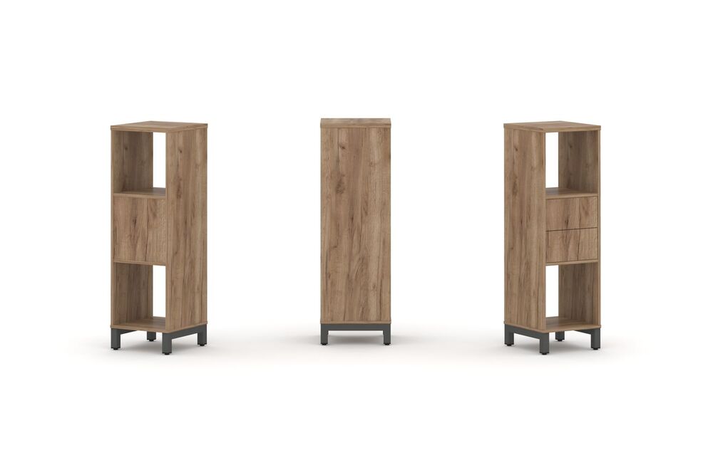 Набор стеллажа одностороннего, 3 яруса