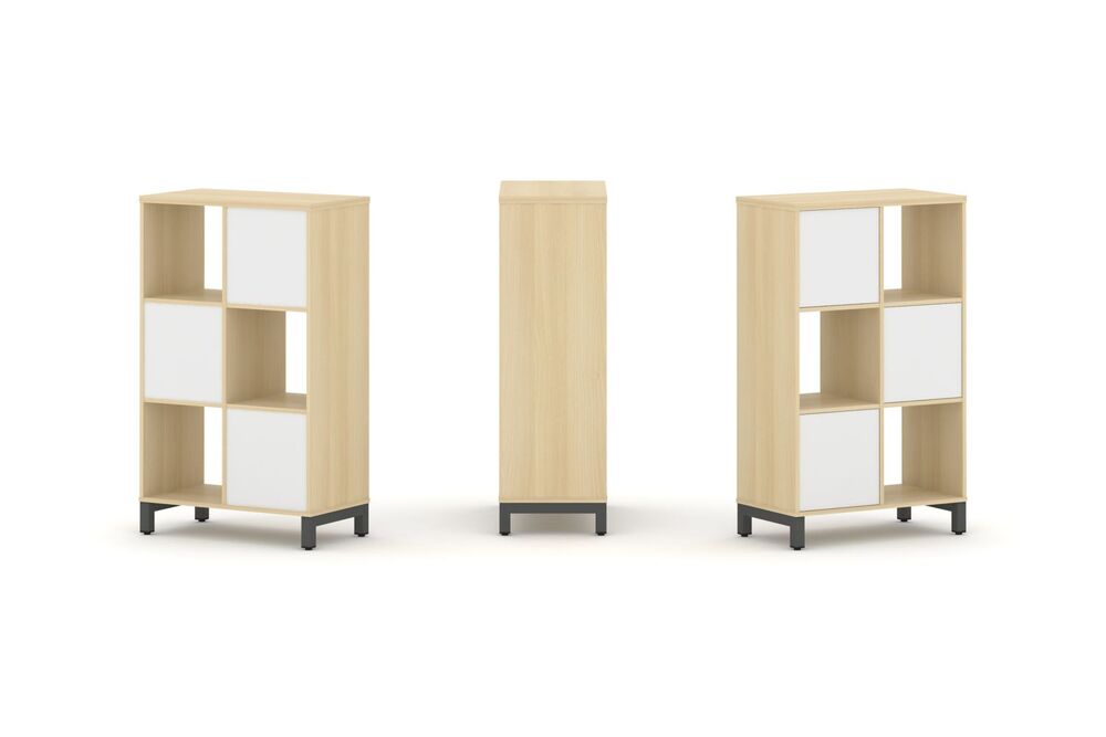 Набор стеллажа одностороннего, 3 яруса