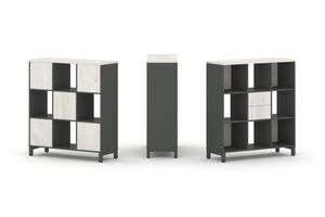 Набор стеллажа одностороннего, 3 яруса