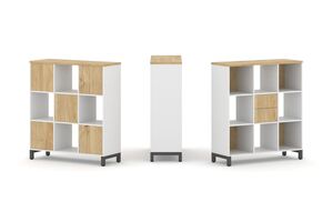 Набор стеллажа одностороннего, 3 яруса