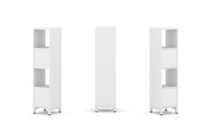 Набор стеллажа одностороннего, 4 яруса