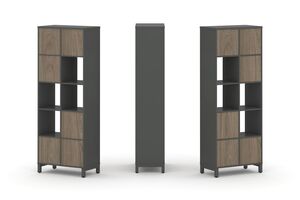 Набор стеллажа одностороннего, 5 ярусов