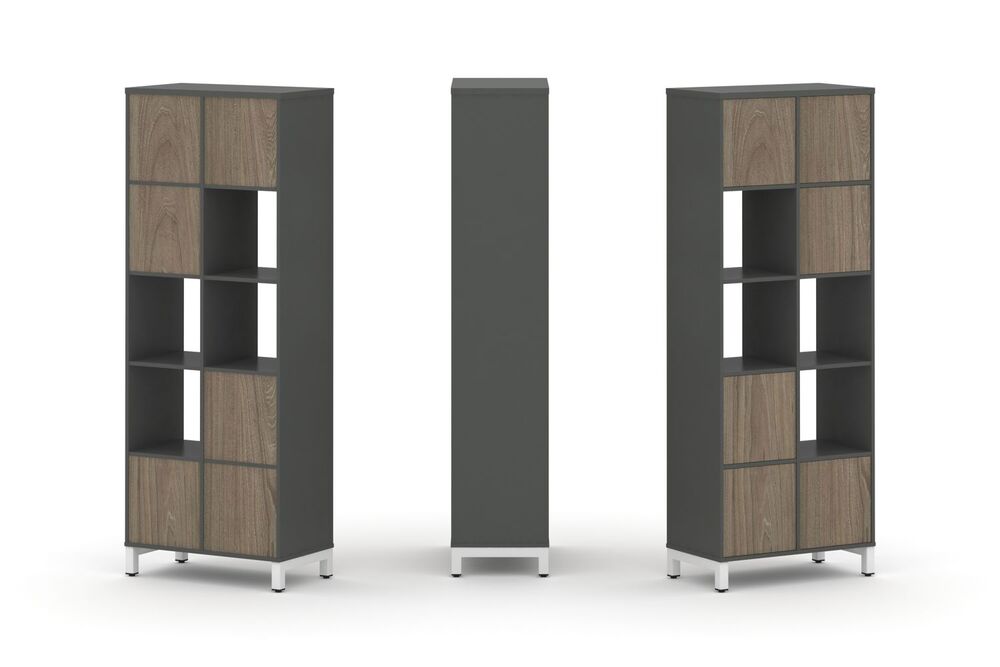 Набор стеллажа одностороннего, 5 ярусов