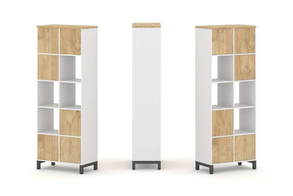 Набор стеллажа одностороннего, 5 ярусов