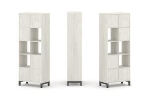 Набор стеллажа одностороннего, 5 ярусов