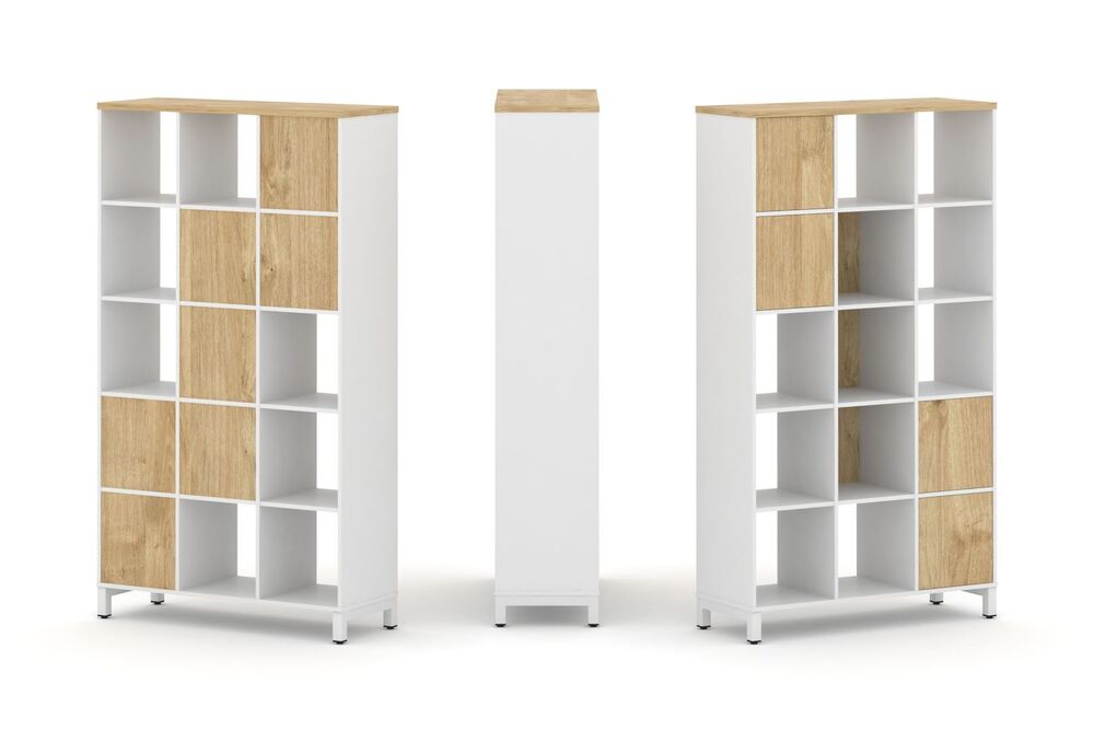 Набор стеллажа одностороннего, 5 ярусов