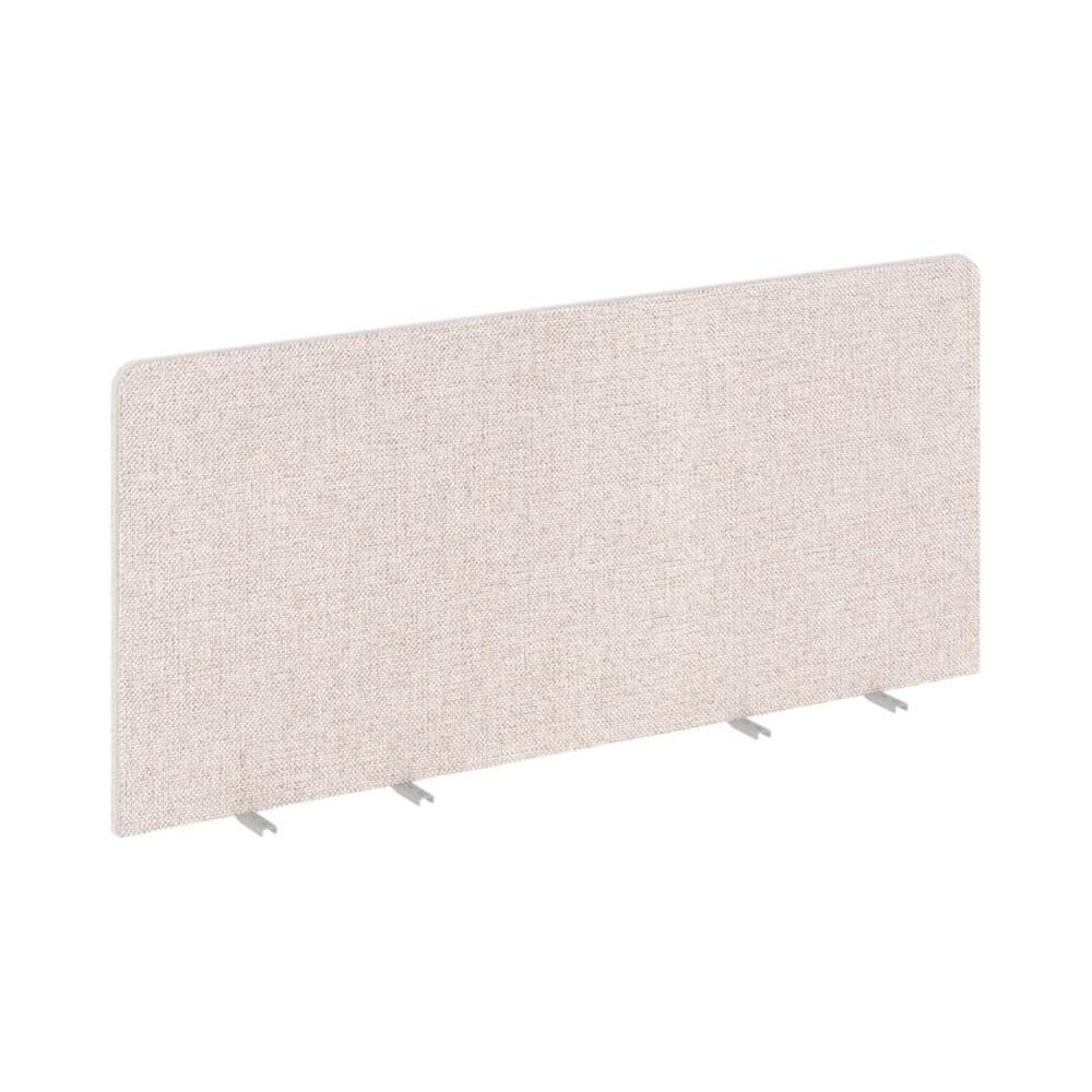 Настольный экран фронтальный (тканевый с алюминиевым кантом)