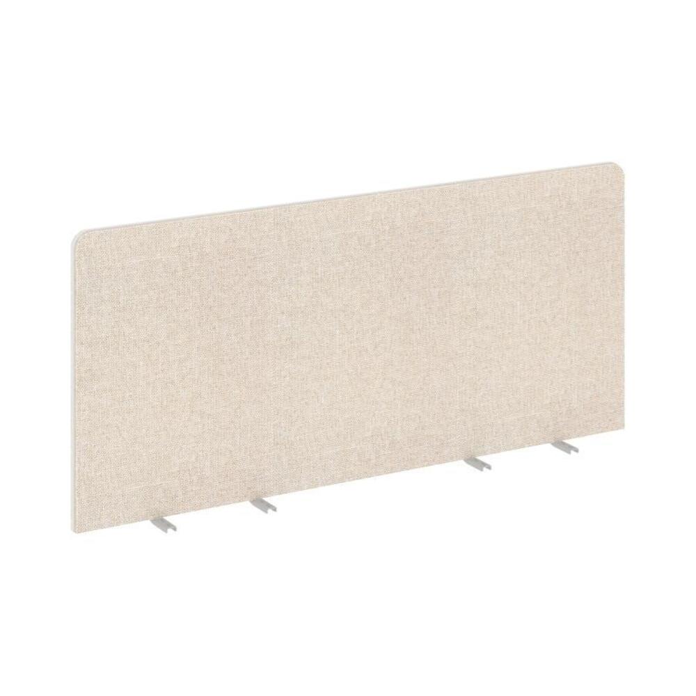 Настольный экран фронтальный (тканевый с алюминиевым кантом)