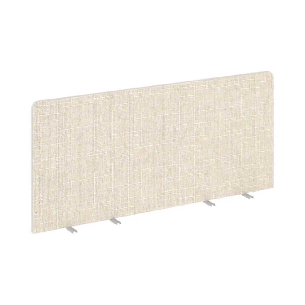 Настольный экран фронтальный (тканевый с алюминиевым кантом)