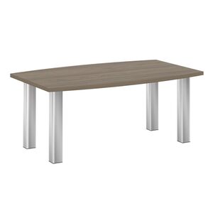 Стол переговорный (опоры - нержавеющая сталь)