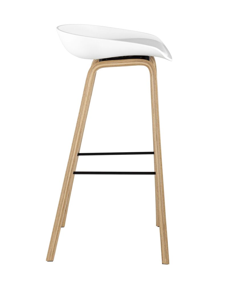 Стул барный LIBRA SOFT БЕЛЫЙ 2 шт