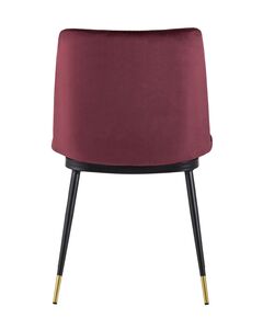 Стул Мелисса велюр бордовый 2 шт