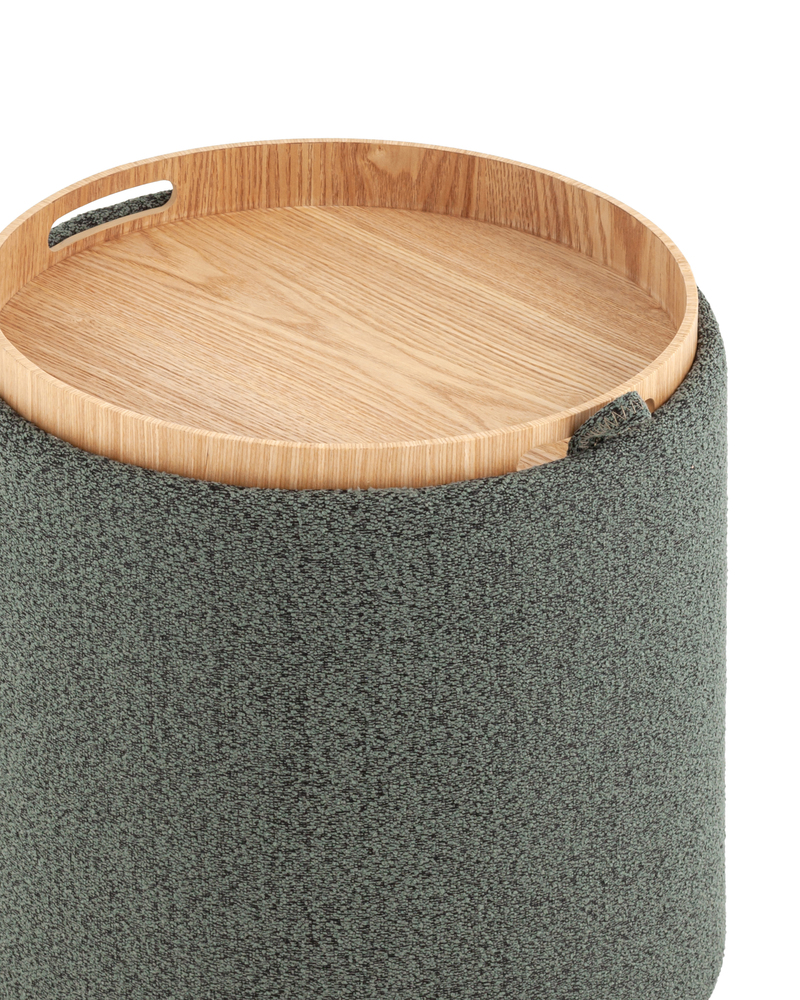 Пуф-столик с ящиком