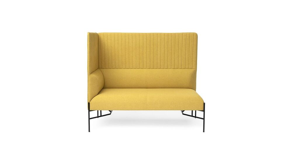 Диван трехместный с высокой спинкой с левым подлокотником